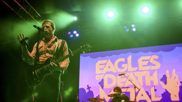 Jesse Hughes, miembro del grupo.
