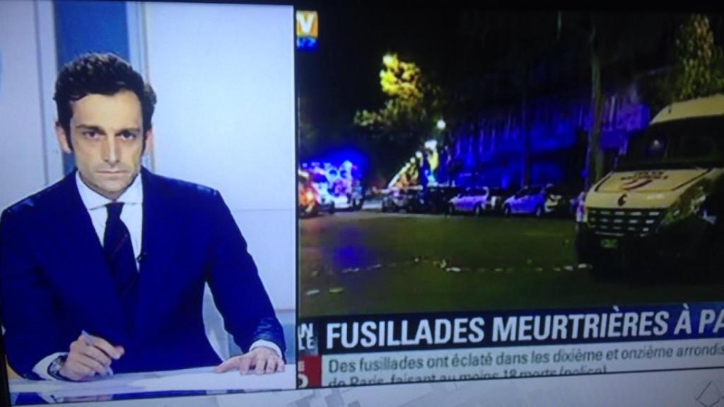 Antena 3, 13tv y Canal 24 horas, únicas que informan de los atentados en París