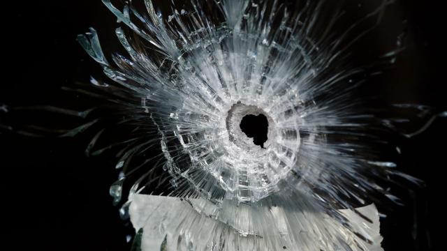 Impacto de bala de los ataques de París.