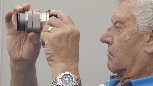 David Prowse, en un momento del documental