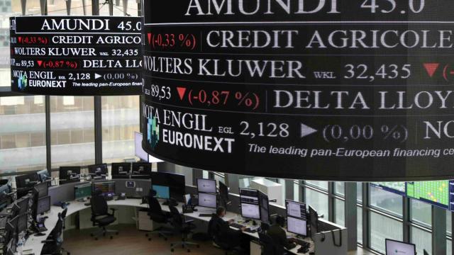 Imagen de la Bolsa de París