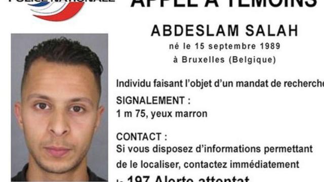 Fotografía de Salah Abdeslam distribuida por la Policía