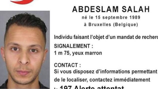 Fotografía de Salah Abdeslam distribuida por la Policía