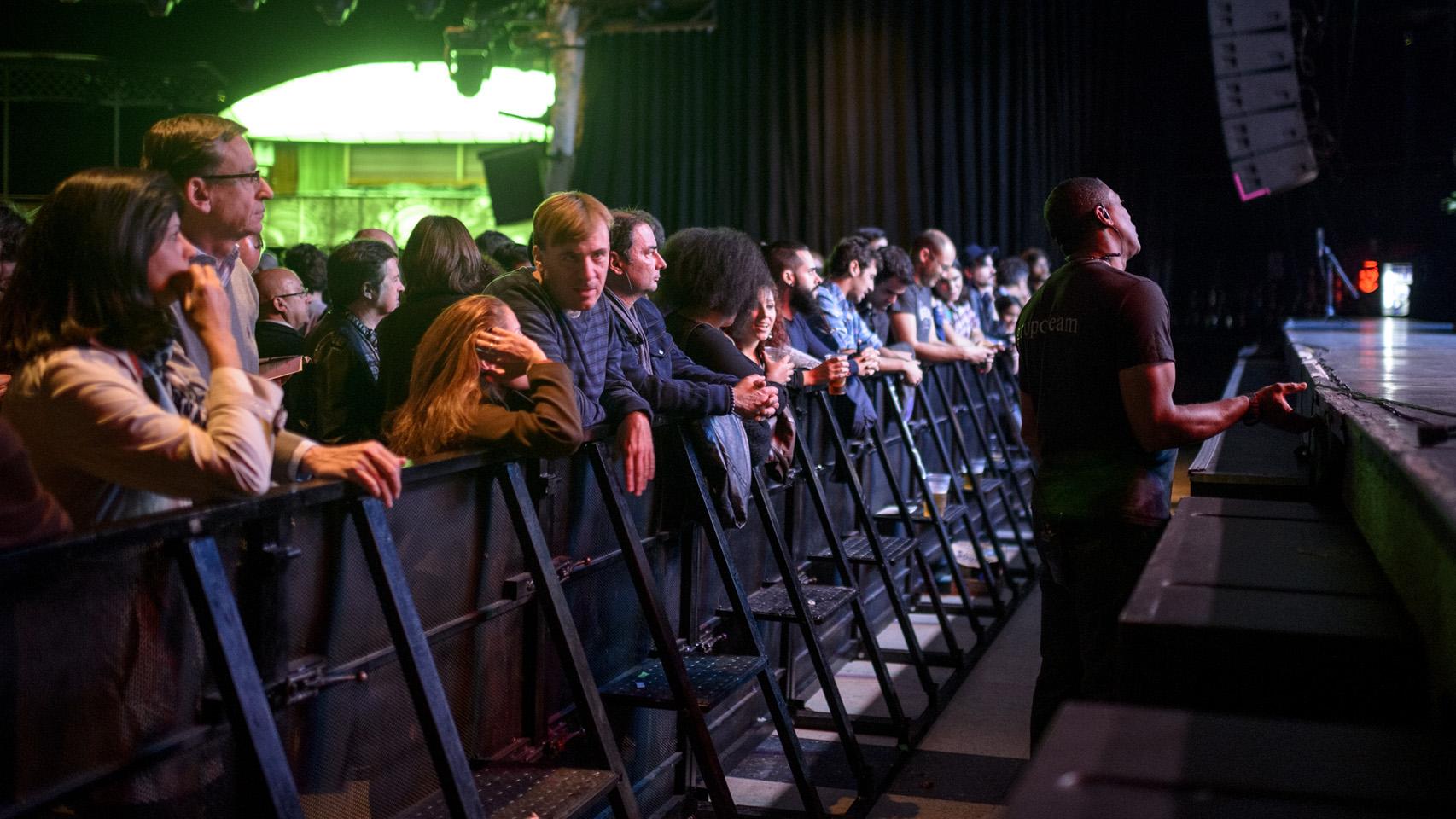 El público de La Riviera antes del concierto de Esperanza Spalding.