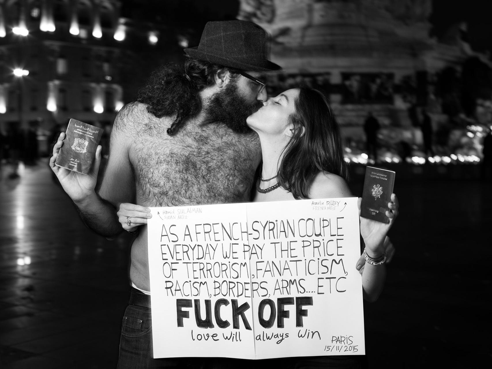 Hamid Sulaiman y Aurélie Ruby.