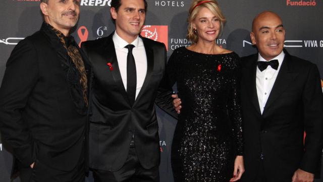 Miguel Bosé, Albert Rivera, Belén Rueda, madrina de la Gala y Kike Sarasola