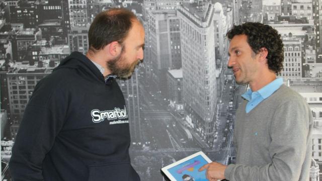 Los dos cofundadores de la empresa.