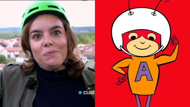 Los momentos 'hormiga atómica' de Soraya en Planeta Calleja