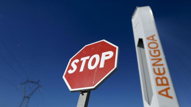 Planta solar de Abengoa en Sevilla