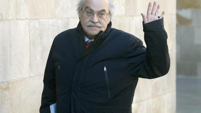 El conseller Mas-Colell este martes en Barcelona