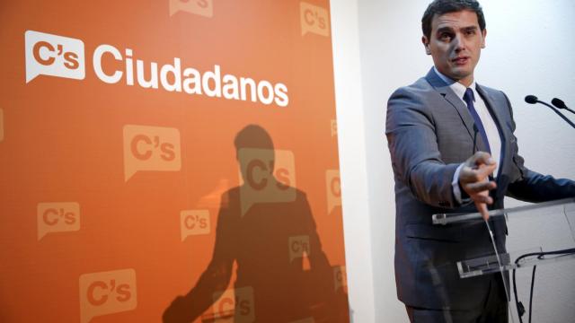 Albert Rivera en Madrid.