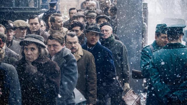 Hanks, en otra escena del filme de Spielberg