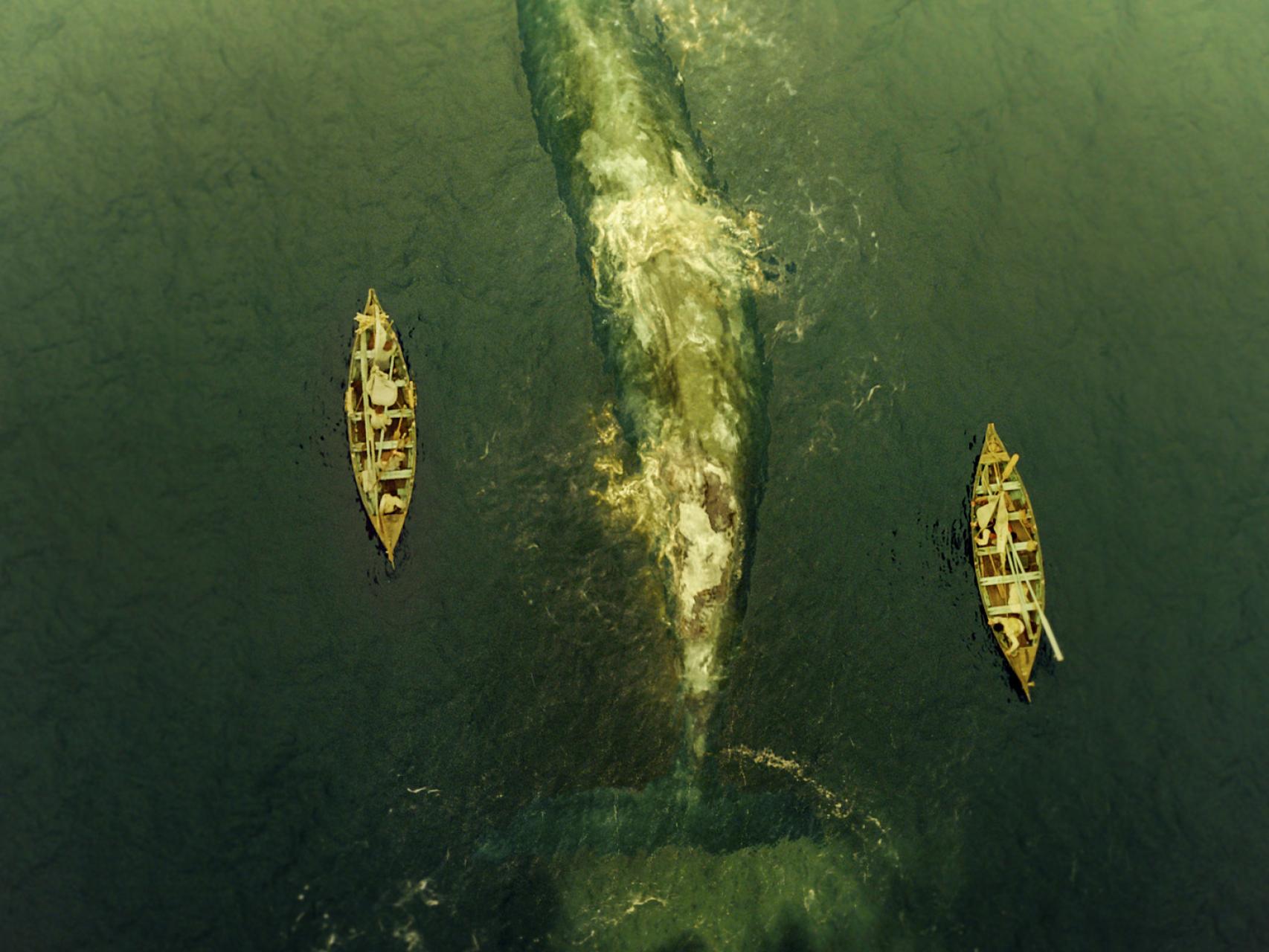 Una escena de En el corazón del mar, el filme de Ron Howard