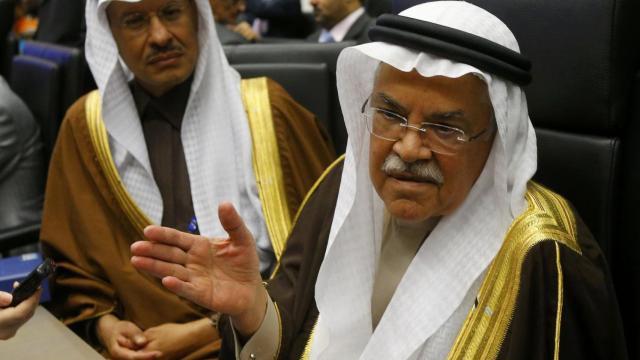 El ministro del Petróleo de Arabia Saudí, al-Naimi