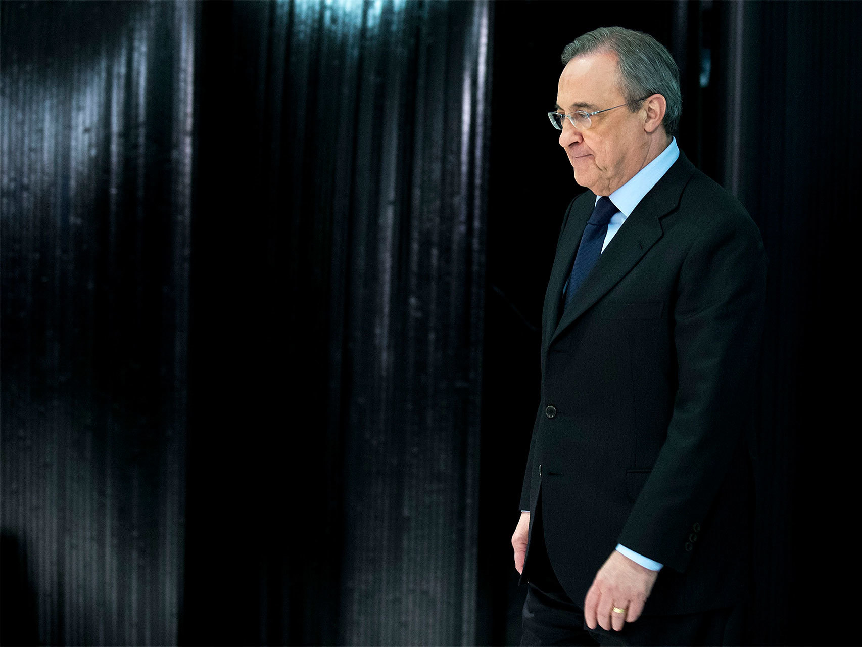 El presidente de ACS, Florentino Pérez.