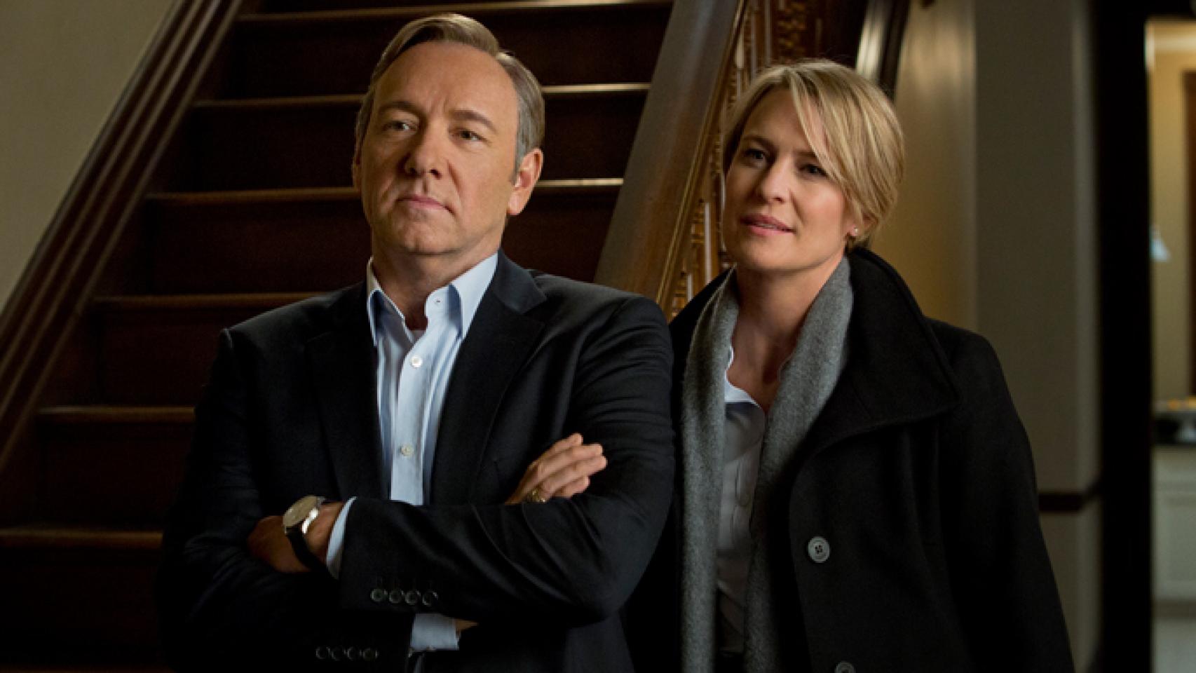 Kevin Spacey y Robin Wright, nominados en los SAG Awards