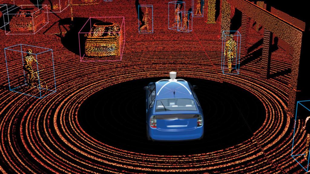 Uso de LiDAR en un coche para la toma de mediciones