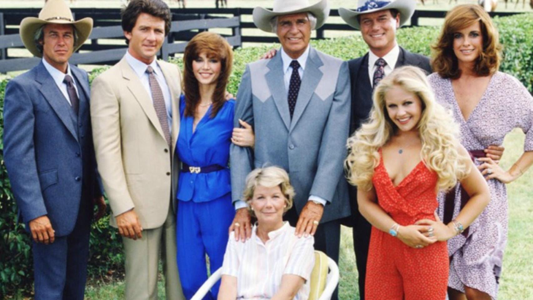 Los protagonistas de 'Dallas' (CBS)