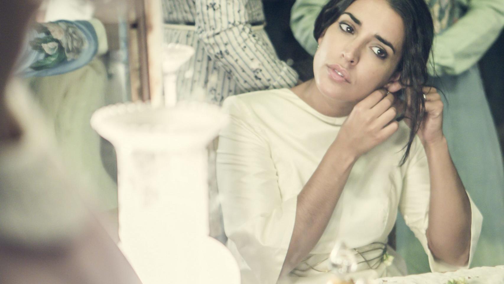 Inma cuesta, en un momento de la adaptación cinematográfica de Bodas de Sangre.