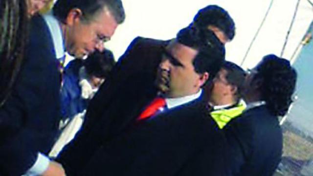 Francisco Granados junto a David Marjaliza