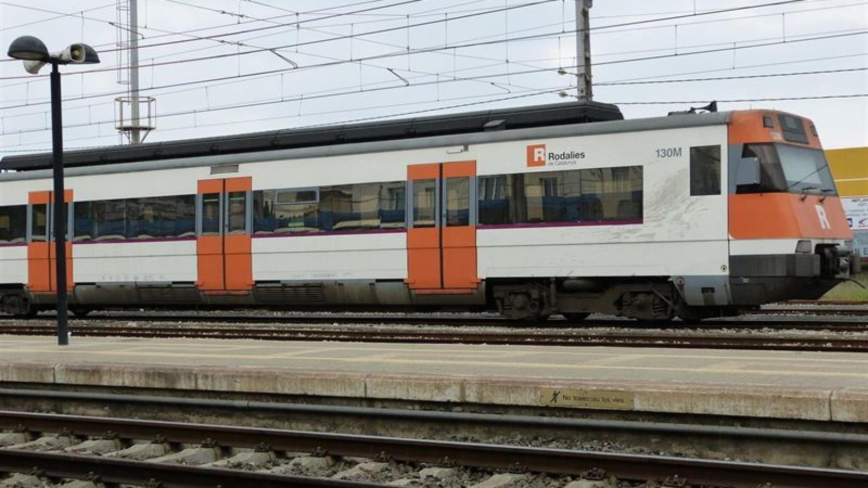 Un tren de Rodalies.