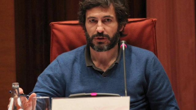 Oleguer Pujol durante la Comisión de Investigación del Parlament