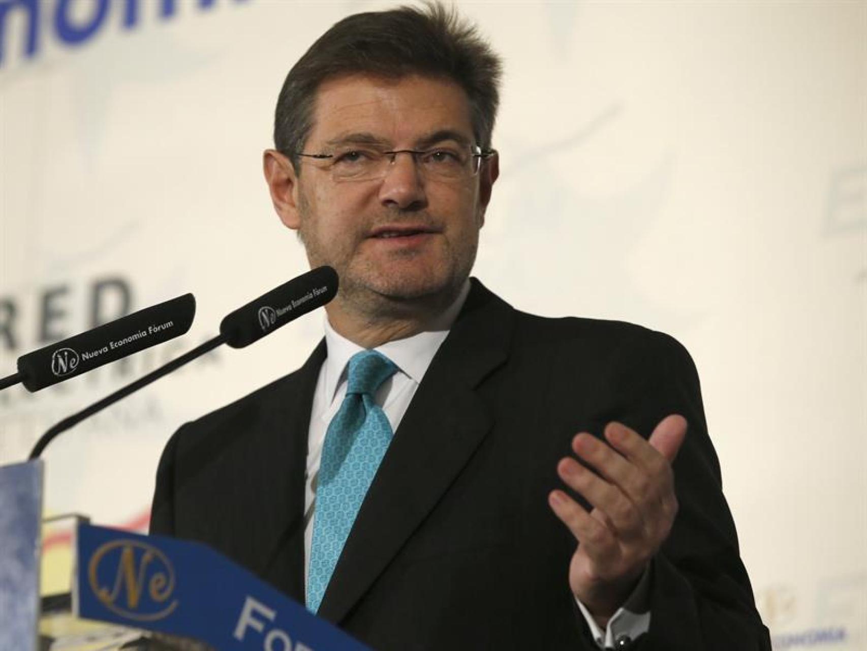 El ministro de Justicia, Rafael Catalá.