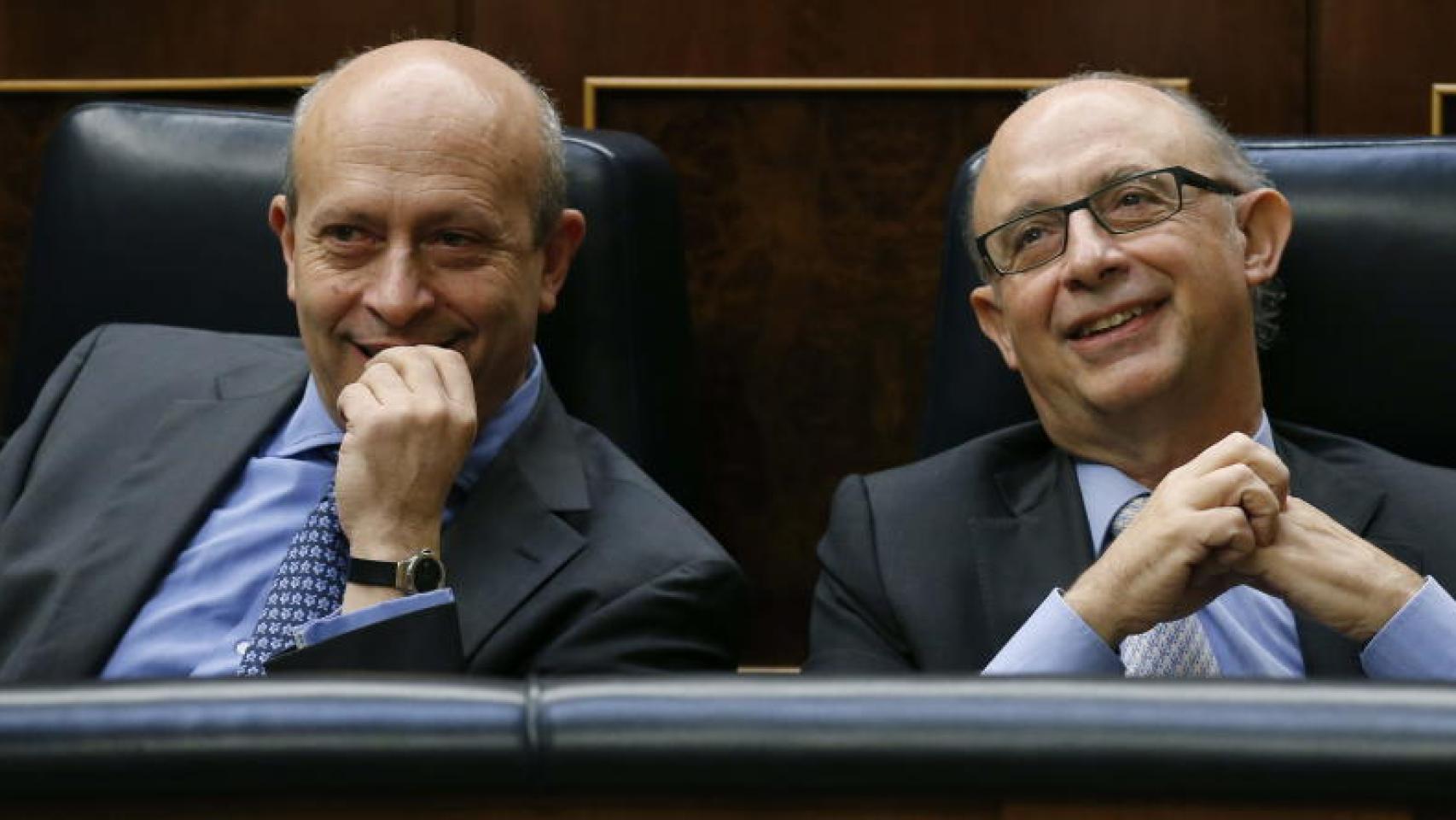 Cristóbal Montoro y Wert, en el Congreso de los Diputados.