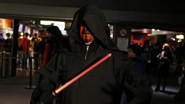 Un aficionado a la saga, como Darth Maul