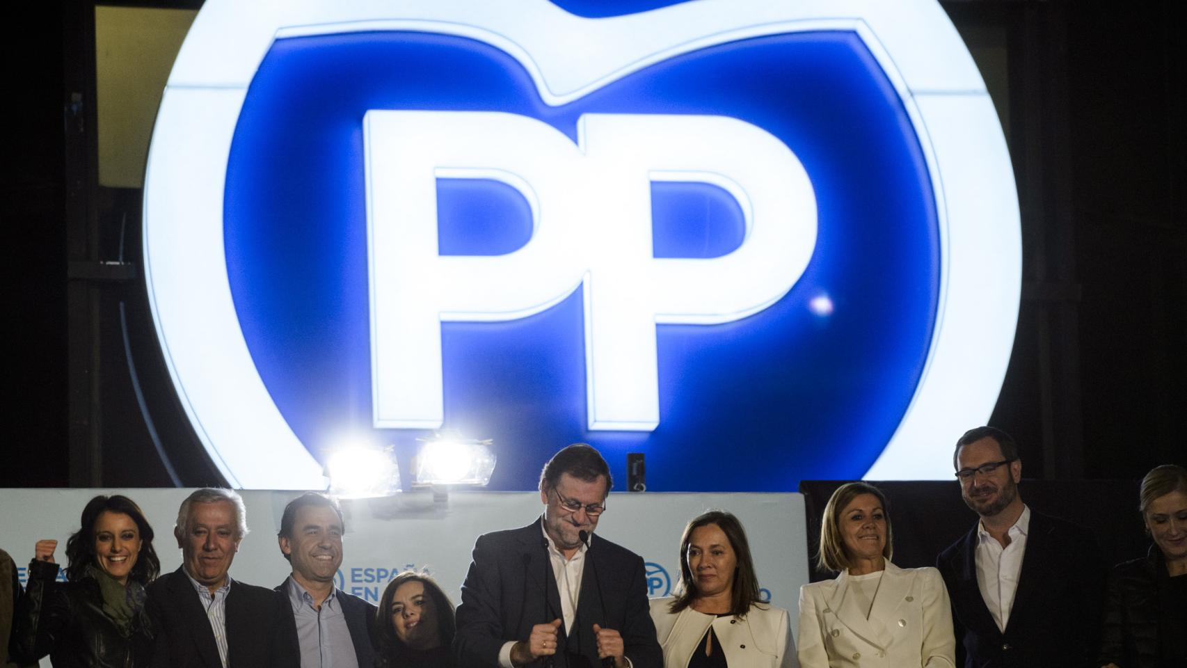 El presidente del Gobierno ha agradecido a todos los votantes del PP su confianza