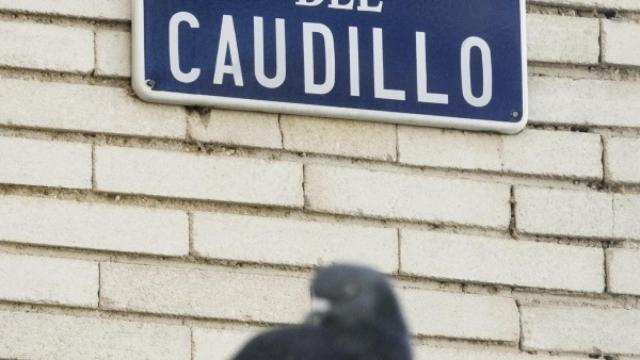 Una calle franquista.