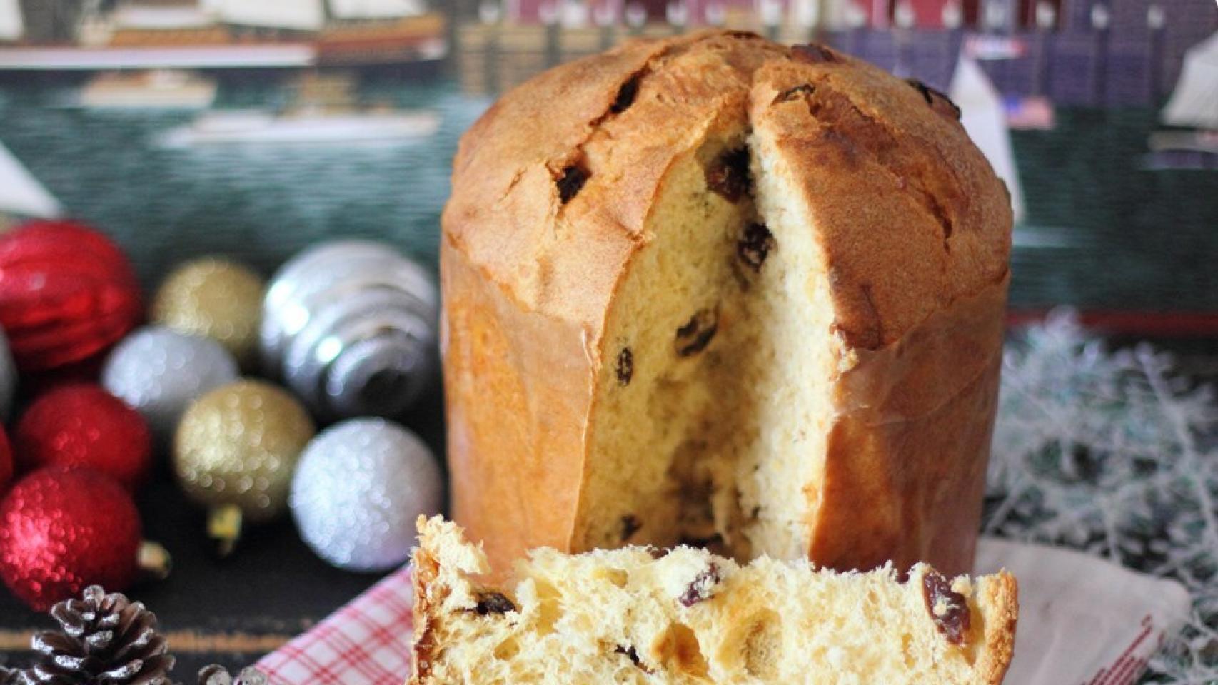 Imagen de archivo de un panetone