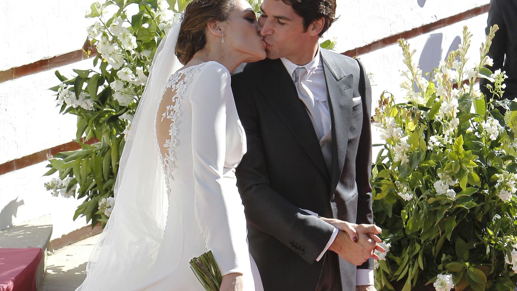 Eva y Cayetano se casaron tras seis años de relación