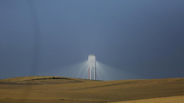 Planta de Abengoa en Sanlúcar la Mayor (Sevilla)