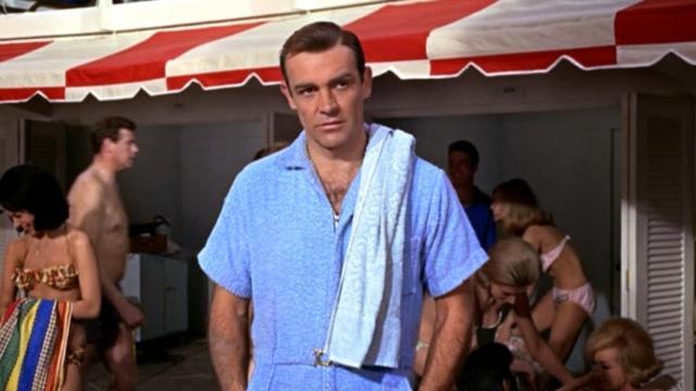 Escena de la película Goldfinger.