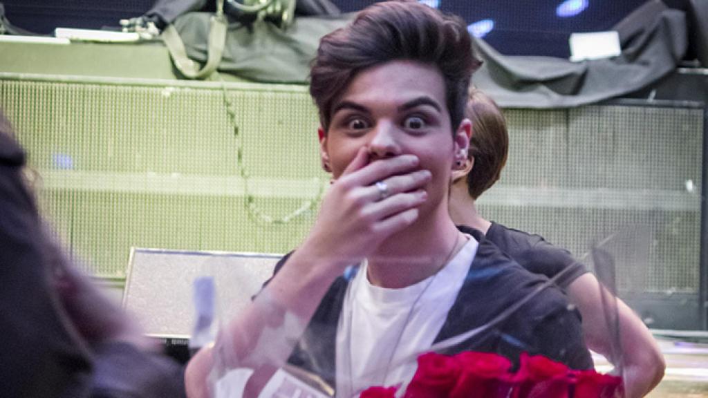 Así reaccionaron los 'inocentes': Abraham Mateo conoció a Michael Jackson