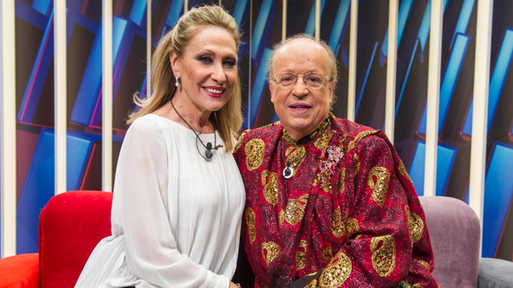 Rosa Benito y Rappel en el confesionario de 'Gran Hermano' (Goyo Conde)