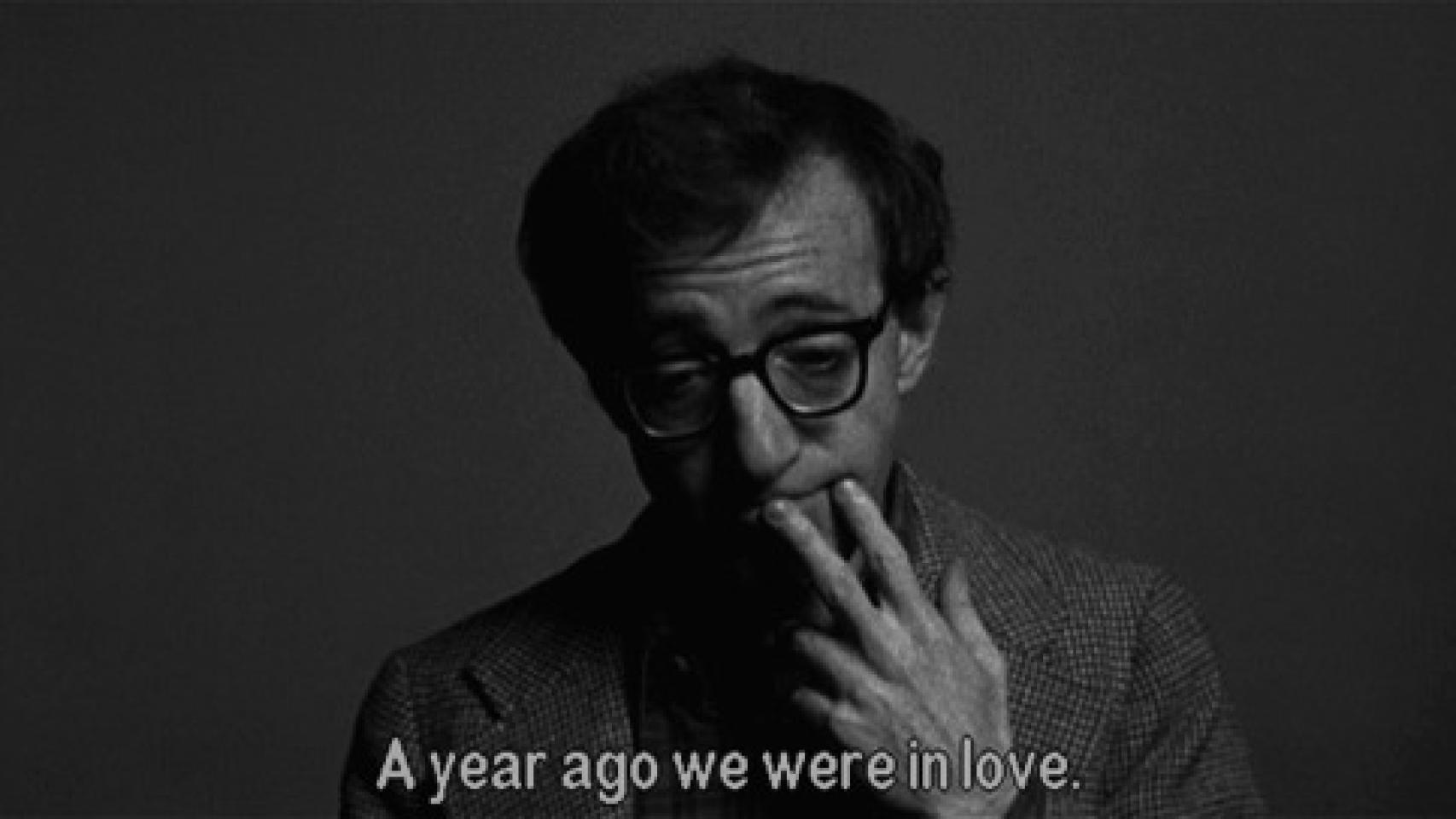 A year ago... We were in love