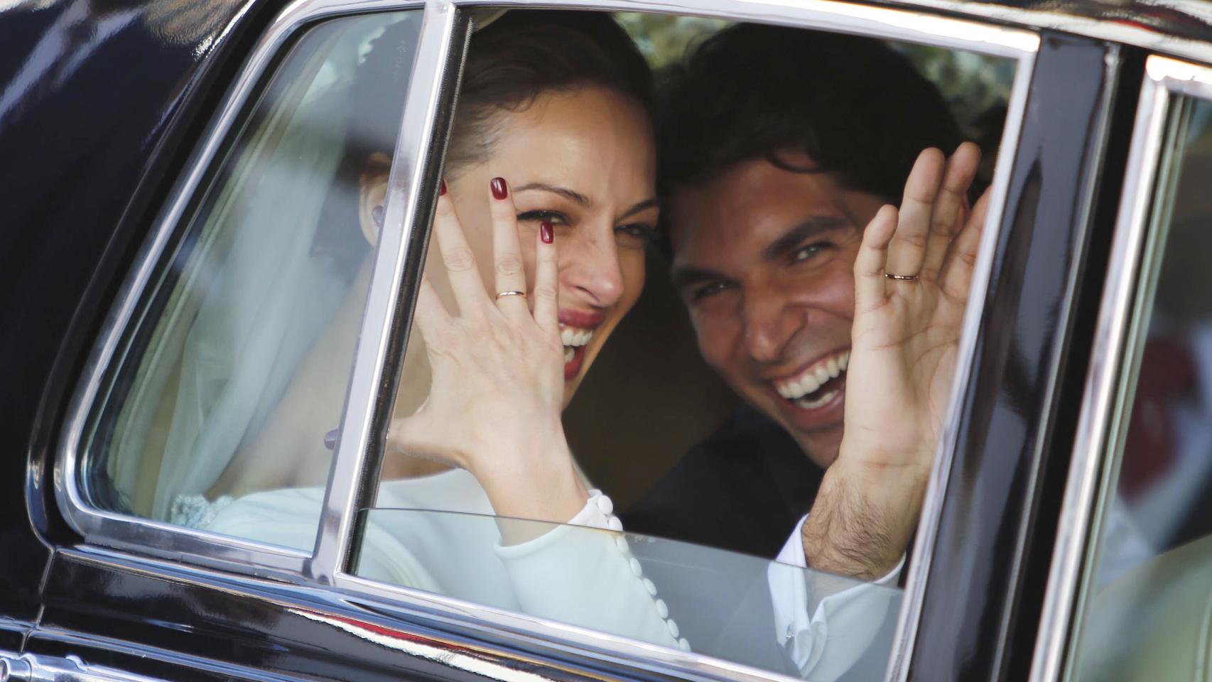 Eva y Cayetano se casaron tras seis años de relación