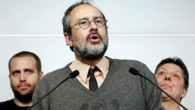 Antonio Baños ha hecho pública su renuncia mediante un comunicado