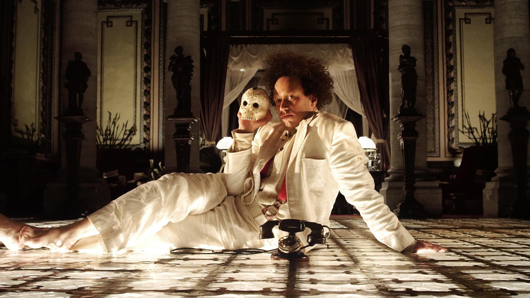 Elmer Bäck, como Eisenstein, en el filme de Peter Greenaway