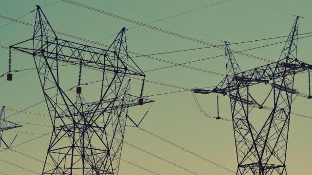 Torres eléctricas./