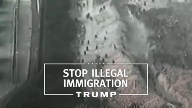 Pantallazo del vídeo con imágenes de Melilla atribuídas a México.