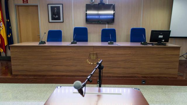 Sala donde se va a celebrar el juicio por el 'caso Noos'