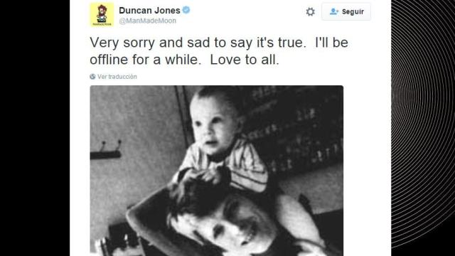 El hijo de David Bowie confirmó su muerte en Twitter.