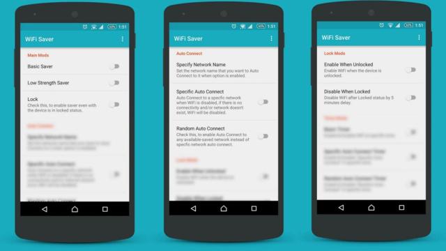 Ahorra batería con esta sencilla aplicación: WiFi Saver