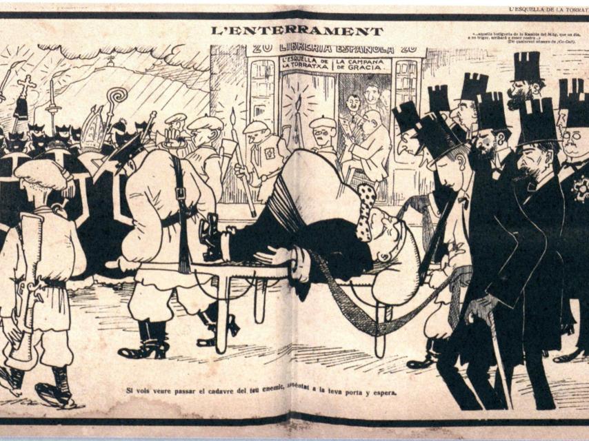 LEnterrament, en la LEsquella de la Torratxa.