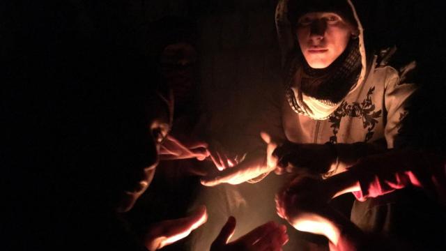 Ciudadanos de Madaya reciben las primeras ayudas hace una semana.