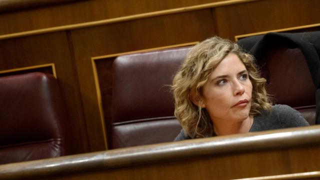 Marta Martín, en el Congreso de los Diputados