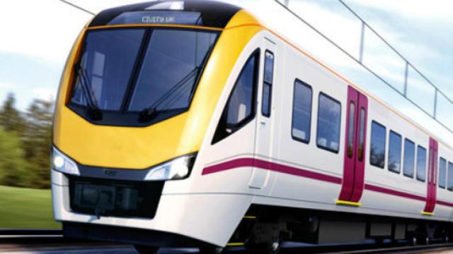 Uno de los trenes que circulará en Reino Unido.